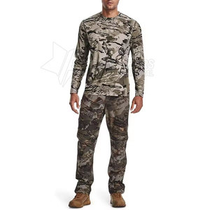 เสื้อยืดลายพรางระบายอากาศสำหรับล่าสัตว์ฤดูร้อน เสื้อยืดลายพรางแขนยาวผู้ชาย แห้งเร็ว เสื้อยืดแทคติคอลผู้ชาย - Product Image 1