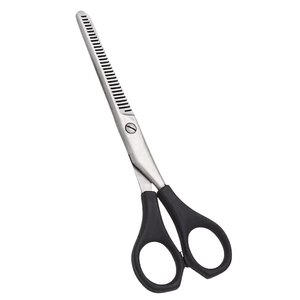 Juego de Tijeras Profesionales de Peluquería de Alta Calidad de 6.5 Pulgadas para Cortar y Texturizar el Cabello, Acero Inoxidable, Mango Negro, Venta al Por Mayor OEM - Product Image 2