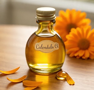 Aceite Portador de Caléndula Orgánico Puro y Natural con Aceite de Officinalis, Grado Cosmético, Cuidado del Cabello, Antienvejecimiento, Proveedor a Granel - Product Image 4