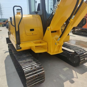 Mini-excavatrice sur chenilles Komatsu PC56 d'occasion, 3 tonnes, chenilles en caoutchouc, moteur, engrenages, roulements, modèle 2023, haute efficacité, godet de 0,11 m³ - Product Image 3