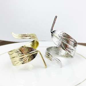 Juego de Anillos para Servilletas de Metal de Alta Gama, Accesorios Duraderos para Decoración de Mesa para Restaurantes, Hoteles y Uso Doméstico - Product Image 4