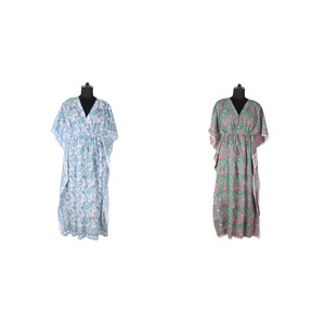 ชุดเดรสยาวของผู้หญิงชุดเดรสผ้าไหมอินเดียคาฟตันจากดูไบคาฟตัน - Product Image 1