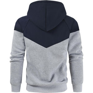 Fabrication professionnelle au Pakistan, sweat-shirt à capuche en molleton mélangé de coton pour homme, hiver, manches longues, coupe-vent, respirant, 340g - Product Image 4
