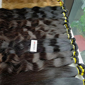 Cheveux humains vierges vietnamiens en gros pour tressage et fabrication de perruques, longueur et poids personnalisés, approvisionnement direct usine - Product Image 1