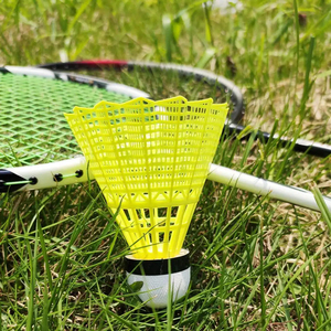Volante de Bádminton Profesional de Alta Calidad 2026, de Nailon Verde con Corcho Natural para Torneos - Product Image 6