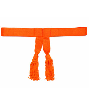 Ceinture de cérémonie multicolore – Accessoire de robe formelle haut de gamme avec bordure dorée pour événements spéciaux - Product Image 6