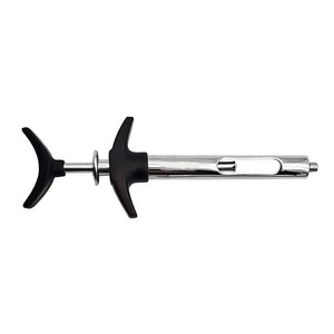 Jeringa Dental Profesional de 1.8 ml, Cuerpo de Acero Inoxidable, Mango de Plástico Negro, Instrumentos Médicos Dentales Reutilizables para Anestesia - Product Image 6