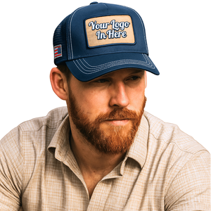 Baseball Trucker Caps Custom Logo Embroidery On <b>Patch</b> Poly Mesh Sports 5 <b>Panel</b> Gorras From Vietnam Manufacturer Hats Caps - Product Image 5