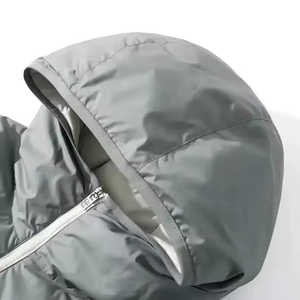 เสื้อแจ็คเก็ตพัฟเฟอร์คุณภาพสูงแบบสั่งทำพิเศษสำหรับผู้ชาย วัยรุ่น และเด็ก  ออกแบบสีและโลโก้ได้ตามต้องการ ป้องกันรอยยับ - Product Image 2