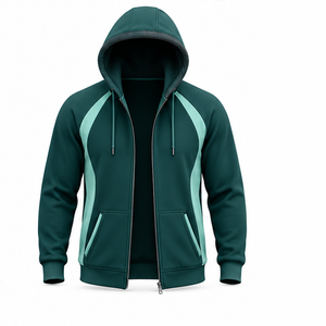 Sweat-shirt à capuche avec impression intégrale par sublimation, design personnalisé, fabricant OEM ODM pour vêtements de sport de plein air, sweats à capuche par sublimation - Product Image 5