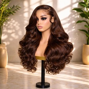 Peluca de cabello humano Remy de 18 pulgadas con frente de encaje, densidad suave y lisa, para mujeres, disponible a precio de mayoreo. - Product Image 1