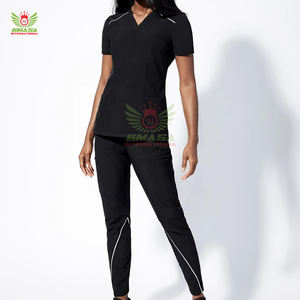 Uniforme Médico de Manga Corta, Material Spandex, Nuevo, Profesional, Cómodo, Fácil de Usar, Uniforme de Hospital de 2 Piezas - Product Image 4