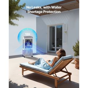 1800 portatile CFM evaporativo raffreddatore ad aria con 6.8 Gal serbatoio d'acqua palude - Product Image 6