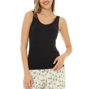 Factory Direct Supply Women's Casual Tank <b>Top</b> New Style and Unique Color Lightweight Quick Dry Comfortable Breathable Fabric - Product Image 3