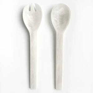 ช้อนเสิร์ฟเรซิ่นทำมือสุดหรู TCE ใช้ซ้ำได้ เป็นมิตรกับสิ่งแวดล้อม ปรับแต่งได้ เหมาะสำหรับใช้ในบ้าน รับประทานอาหาร ของขวัญ โรงแรม คาเฟ่ ร้านอาหาร - Product Image 6