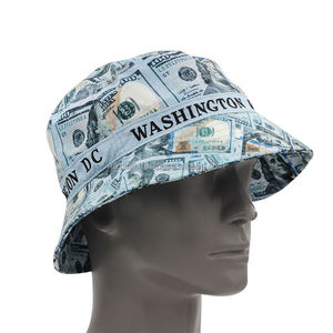 <b>Reversible</b> Floral Print Summer <b>Bucket</b> <b>Hat</b> with Breathable Cotton, Foldable Lightweight Design Ideal for Beach and Outdoor Travel - Product Image 6