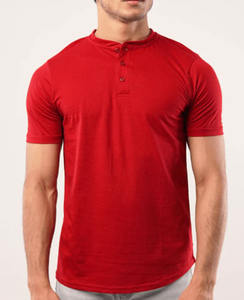 Camiseta de manga corta para hombre con cuello redondo, 220g, diseño sólido con logo personalizado frontal e impresión, tela satinada transpirable de secado rápido - Product Image 5