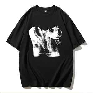 Camiseta Oversize de Moda Urbana para Mujer, Ropa Cómoda de Verano, Top Informal con Estampado Gráfico, Prenda de Alta Calidad - Product Image 6