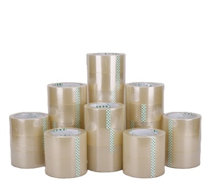 ม้วนเทปใสไวต่อแรงกดกันน้ำใช้ในอุตสาหกรรมแนะนำให้ปิดผนึกกล่องใส - Product Image 1