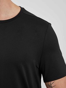 Camiseta de hombre personalizada al por mayor, informal, de cuello redondo, holgada, de manga corta, nueva camiseta de verano de algodón para hombre. - Product Image 6