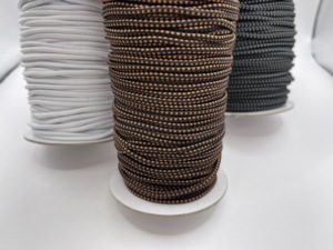 No.21 dark brown 1.2mm 288 yards <b>Braided</b> <b>Cord</b> Elastic 100% Nylon High Tenacity Eco-Friendly Bungee Rope for Home Textile - Product Image 4