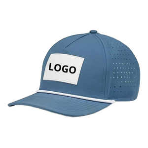 Gorras de Béisbol de 6 Paneles con Paneles Perforados, Gorras Transpirables de Alto Rendimiento, MOQ Bajo, Logotipo Personalizado, Gorras Deportivas de Béisbol - Product Image 6