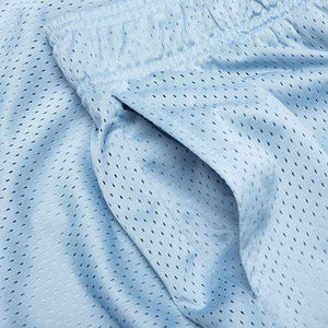 Shorts de jogging en mesh pour hommes, sublimation personnalisée, 100% polyester, taille élastique, style streetwear. - Product Image 6
