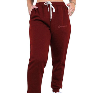 Daizen Star Men's Brown Cotton Fleece Quick Dry Sweatpants Elastic Waist Drawstring Casual Joggers Side Pockets Midweight Autumn - Product Image 3