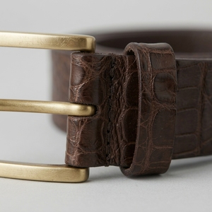 Ceintures en cuir sur mesure authentiques au meilleur prix d'usine, ceinture en cuir vintage pour hommes avec plusieurs couleurs - Product Image 5