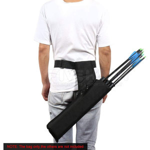 Outdoor Handmade Leather Archery <b>Quiver</b> Strong Build Comfortable Fit Adjustable Shoulder Strap Hunting And Training Gear - Product Image 3