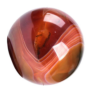 Venta al por Mayor de Esferas de Cristal Pulido de Calcita y Ónix Rojo Natural, Decoración para el Hogar, Regalo Mineral - Product Image 4