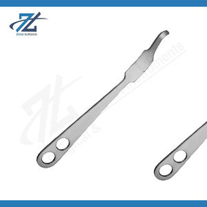 เครื่องมือผ่าตัดยกกระดูกฮอมมันน์ ทำจากสแตนเลสสตีล ผิวด้าน ยาว 160 มม. กว้าง 6 มม. ได้รับการรับรองมาตรฐาน CE ผลิตในประเทศปากีสถาน - Product Image 2