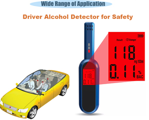 Analisador de Hálito 2026 Novo Produto Medidor de Álcool Eletroquímico BAC Testador Profissional de Bafômetro para Álcool - Product Image 3
