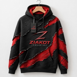 Sudadera con Capucha de Forro Polar Personalizada al por Mayor, Sudadera Gruesa con Logotipo Personalizado, Fabricante ZIAKOT INDUSTRY Pakistán - Product Image 3
