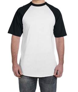 Camiseta Oversize Raglan con Logotipo Personalizado OEM, 220 GSM, Algodón Pesado, Estilo Bicolor, Moda Urbana Casual, Proveedor Mayorista - Product Image 5