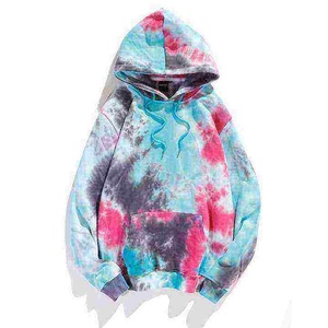 เสื้อฮู้ดดี้ RTS ราคาขายส่ง ผ้าฝ้าย 100% คุณภาพพรีเมียม สกรีนโลโก้ตามสั่ง สไตล์วินเทจ ย้อมสีแบบไทได ทรงพูลโอเวอร์ หนานุ่ม ซักย้อมสีแบบแอซิดวอช รุ่น AI-HD-33 - Product Image 5