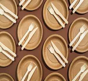 Juego de utensilios de cocina de madera natural, cuchara, espátula, volteador, cucharón, utensilios de cocina antiadherentes ecológicos - Product Image 5