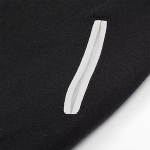 Chaqueta para Hombre, Estilo Universitario, Negra y Blanca, Chaqueta Clásica de Béisbol con Mangas en Contraste, Abrigo Informal Cálido y Cómodo - Product Image 5