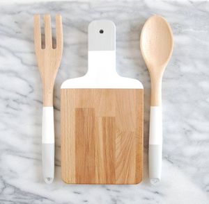 Cuchara de Madera Ecológica Hecha a Mano con Mango Largo, Utensilio de Cocina para Cocinar, Mezclar y Servir Alimentos - Product Image 2