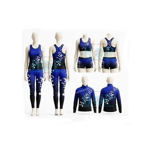 Ropa de Práctica de Baile por Sublimación, Ropa de Calentamiento para Estudio de Danza, Práctica de Baile, Práctica de Cheerleading - Product Image 5