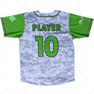 Blaze Fight Wear Camisetas personalizadas para hombres Camisetas de béisbol a medida para la comodidad del rendimiento Perfectamente adaptadas para su equipo - Product Image 1