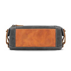 Juego de brochas de afeitar modernas, cómodas y duraderas, al por mayor, con estuche de cuero, resistente al agua y antiestático. - Product Image 5