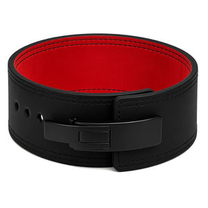 เข็มขัดยกน้ำหนักหนังแท้ ราคาคุ้มค่า ขนาด 10 มม. เข็มขัดพยุงหลังสำหรับยกน้ำหนักและเพาเวอร์ลิฟติ้ง - Product Image 1