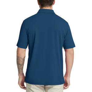 Camisetas Polo de Poliéster Lisas al por Mayor para Hombre, Tallas Grandes, Camisetas Polo para Hombre con Logotipo Personalizado, Camisetas Deportivas de Algodón - Product Image 4