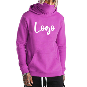 Sudadera con Capucha Oversize Y2K, 450 GSM, Forro Polar, Máscara Facial Completa, Estampado Personalizado, Hombros Caídos, Ropa Urbana Cálida para Otoño e Invierno - Product Image 3