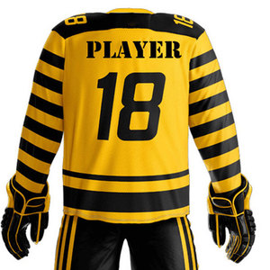 2026 New Fashionable Design Professional Customized Ice Hockey Uniform <b>Light</b> Weight Long Sleeves Ice Hockey Uniform - Product Image 5
