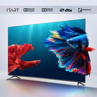 Smart TV LED Android de 65 Pulgadas 4K Ultra Delgado, Control por Voz y Transmisión Inalámbrica (WiFi), Múltiples Puertos HDMI/USB para Aplicaciones