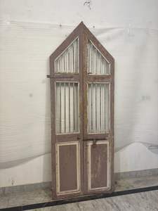 Panneaux de porte en bois massif sculptés à la main, style Mid-Century Modern, pour maison, bureau, villa de luxe, hôtel, salon, salle à manger - Product Image 2