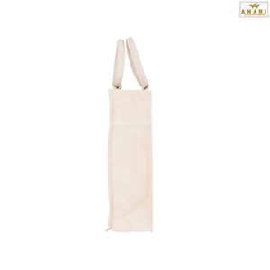 Bolsa de Vino Ecológica de Lona con Ventana de PVC, Capacidad para Dos Botellas, Ideal para Fiestas - Product Image 4