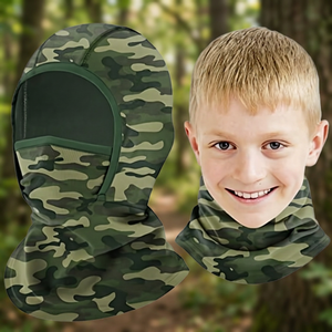 Pañuelo/Balaclava Infantil Transpirable e Impermeable con Diseño <span class=keywords><strong>de</strong></span> Anime Hatake Kakashi, Uchiha Itachi y <span class=keywords><strong>Akatsuki</strong></span>, Símbolo <span class=keywords><strong>de</strong></span> <span class=keywords><strong>Nube</strong></span> <span class=keywords><strong>Roja</strong></span> - Product Image 3